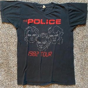 1982 The Police Tour Shirt